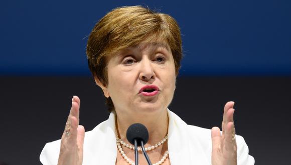 Kristalina Georgieva, directora del FMI. (Foto: AFP)