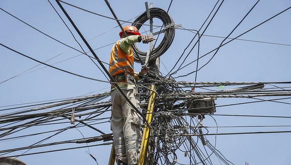 Qué pasará con los cables aéreos tras nuevo reglamento del Poder Ejecutivo. (Foto: gob.pe)