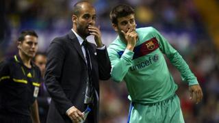 Guardiola votará por Piqué si postula a presidencia del Barza