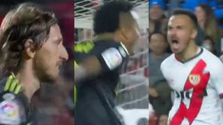 Goles de Modric y Militão para voltear 2-1 a favor de Real Madrid, pero García empata en Rayo Vallecano | VIDEO
