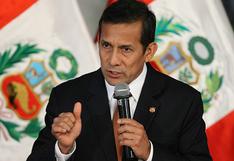 Ollanta Humala pide a congresistas defender régimen laboral juvenil