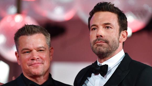 Ben Affleck y Matt Damon volverán a trabajar juntos en una película de Netflix. (Foto: AFP)