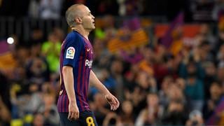 Barcelona ganó 1-0 a la Real Sociedad en el último partido de Andrés Iniesta