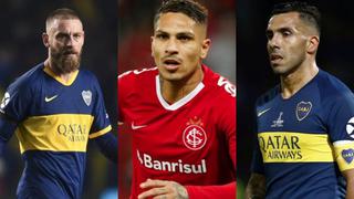 Paolo Guerrero, De Rossi, Tevez y Salvio: el once de lujo que Boca Juniors armaría con el peruano de '9′ [FOTOS]