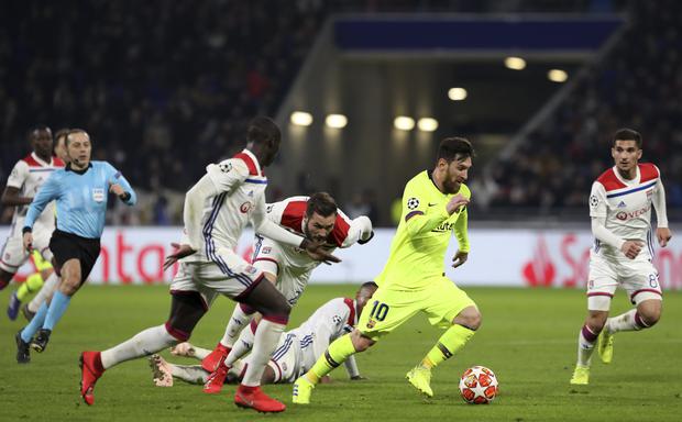 Barcelona faced Olympique de Lyon eight times |  Photo: AP