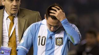 Argentina lamenta la posible ausencia de Messi ante Ecuador
