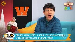 Bruno Pinasco encarna a una insoportable estrella de Hollywood | VIDEO