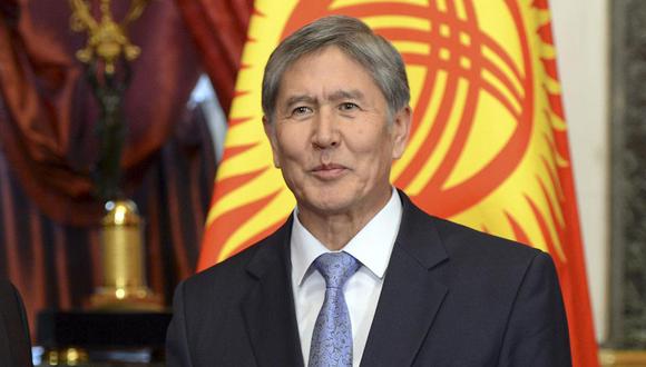 Almazbek Atambáyev, expresidente de Kirguistán acusado de corrupción, fue arrestado en su residencia, luego de violentos enfrentamientos. (Foto: Reuters/archivo)
