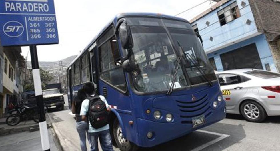 De los cinco corredores, tres no irán más en la reforma del transporte. (Foto: Perú.21)