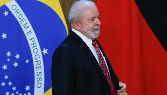 El presidente brasileño, Luiz Inacio Lula da Silva, en el Palacio Planalto en Brasilia, el 30 de enero de 2023. (Foto de Sergio Lima / AFP)