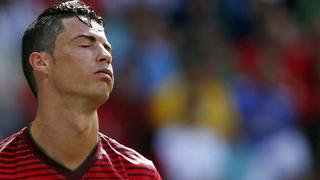 Cristiano Ronaldo y su frustración tras goleada ante Alemania