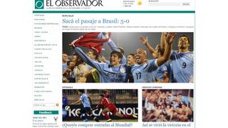 Así tituló la prensa uruguaya el triunfo celeste en el repechaje ante Jordania