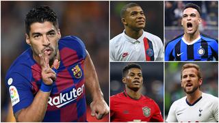 Barcelona busca reemplazo para Luis Suárez: Mbappé, Lautaro, Rashford y Kane en carpeta