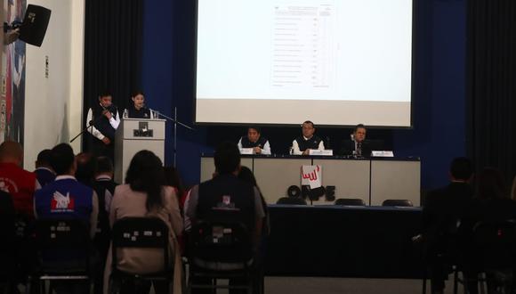 El vocero de la ONPE remarcó que no aparecerán las fotografías de los candidatos. (Foto: Giancarlo Ávila / GEC)