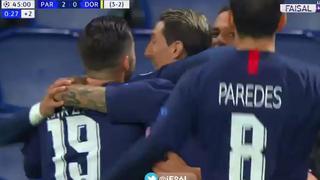 PSG vs. Borussia Dortmund: Bernat anotó el 2-0 con un remate sutil a poco de finalizar el primer tiempo | VIDEO