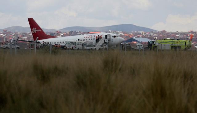 Los 122 pasajeros a bordo y la tripulación del vuelo 331 de Peruvian fueron asistidos de inmediato. (Reuters).