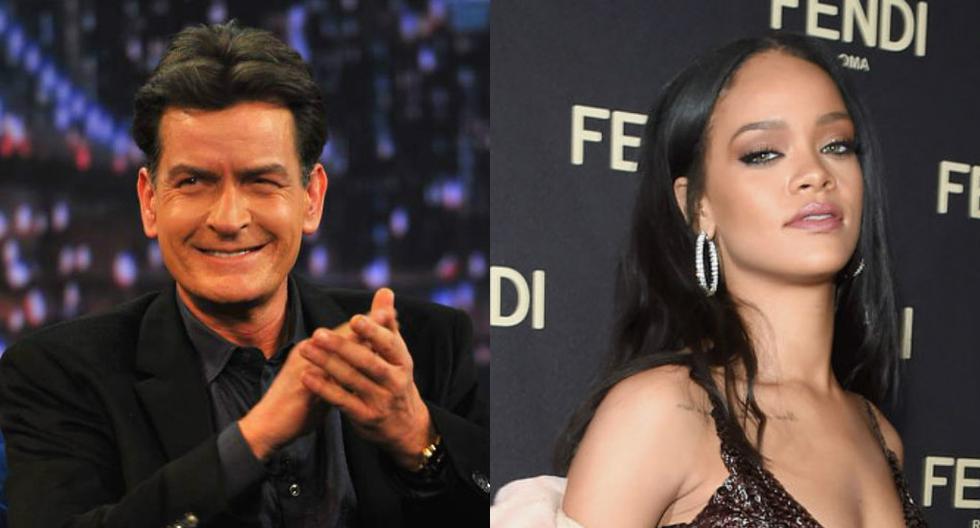 Charlie Sheen le pide disculpas a Rihanna y esta es la tregua que le pide. (Foto: Getty Images)