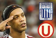 Ronaldinho jugaría con Cienciano dos amistosos ante Alianza Lima y Universitario