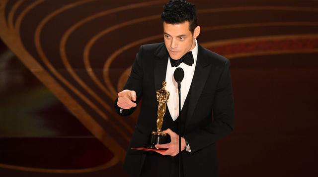 Rami Malek se impuso como Mejor actor, por su fantástica interpretación de Freddie Mercury en el cine "Bohemian Rhapsody". (Foto: Agencia)