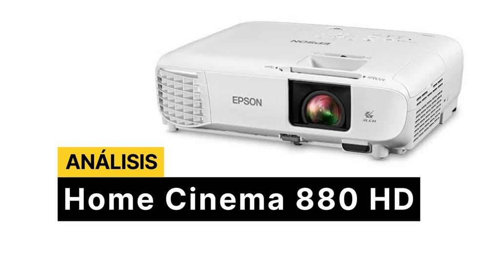 Epson Home Cinema 880: este es el proyector más básico de Epson que puedes  conseguir, TECNOLOGIA