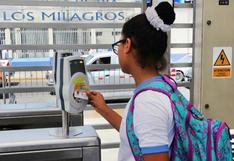Metropolitano: incrementan las tarifas de los pasajes para escolares y estudiantes universitarios