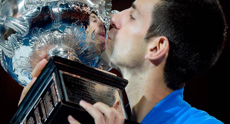 Novak Djokovic es el nuevo campeón del Abierto de Australia. (Foto: EFE)