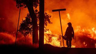 EE.UU.: Voraz incendio deja un muerto y varios evacuadosen California | FOTOS