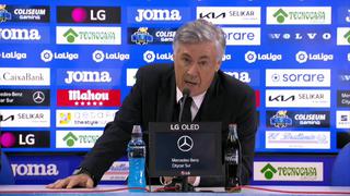 Carlo Ancelotti tras derrota del Real Madrid: “Nos hemos quedado de vacaciones un día más”