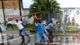 Loreto: manifestantes y policías se enfrentaron en paro de 24 horas | VIDEO