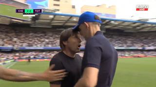 Tuchel y Conte, tras un agresivo apretón de manos, volvieron a enfrentarse | VIDEO