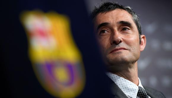 Ernesto Valverde seguirá en el Barcelona, medio español asegura continuidad del técnico. (Foto: AFP)