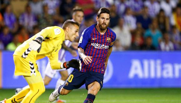 Barcelona se enfrenta a Real Valladolid hoy (3:15 pm. EN DIRECTO ONLINE vía BeIN Sports e ESPN 2) en el Estadio José Zorrilla por la segunda fecha de la Liga española. (Foto: Twitter)