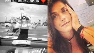 Instagram: Giovanna Valcárcel baila salsa en Japón y 'para el tránsito' en carretera