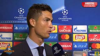 Cristiano Ronaldo: "Cuando eres grande, la gente habla de ti"