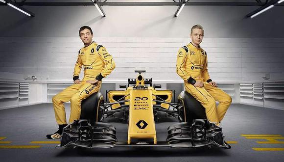 Renault devela sus colores para la F1 2016 [VIDEO]