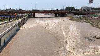 Senamhi mantiene en alerta amarilla el río Rímac  tras aumento de caudal en Chosica