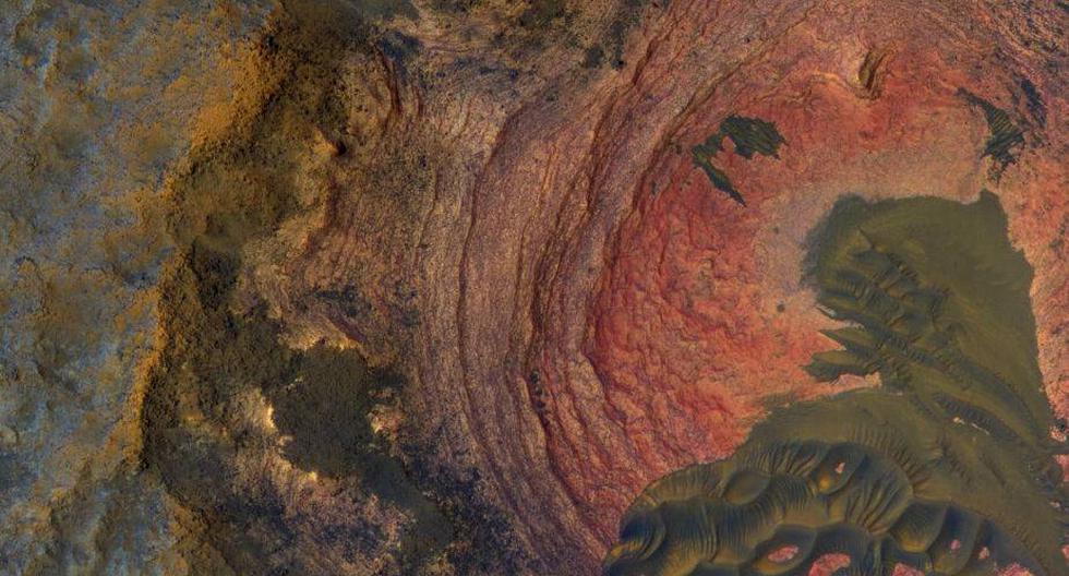 El planeta Marte. (Foto: NASA)