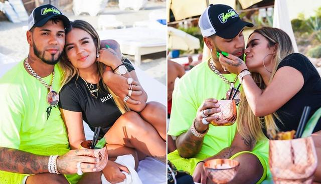 Karol G y Anuel AA se reencontraron en España y así presumieron su felicidad en Instagram | Fotos: @karolg y @anuel_2blea