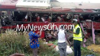 Al menos 60 muertos en un choque entre dos autobuses en Ghana