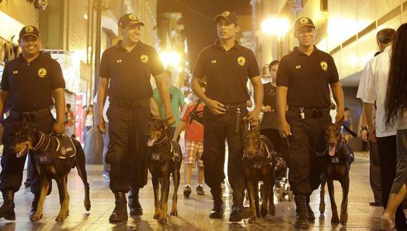 Brigada canina acompañará en patrullaje a Serenazgo de Lima
