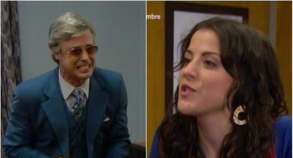 Sofía no se guardó nada contra Luis Felipe Sandoval, quien terminó llorando en su oficina. (Foto: Captura América TV)