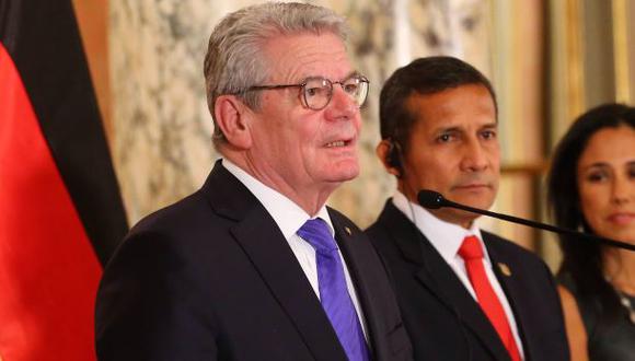 Presidente alemán llega a Perú interesado en temas de memoria