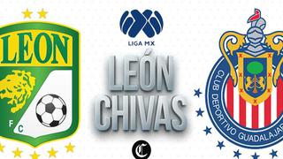 Chivas de Guadalajara gana 3 - 1 a León por la Liga MX