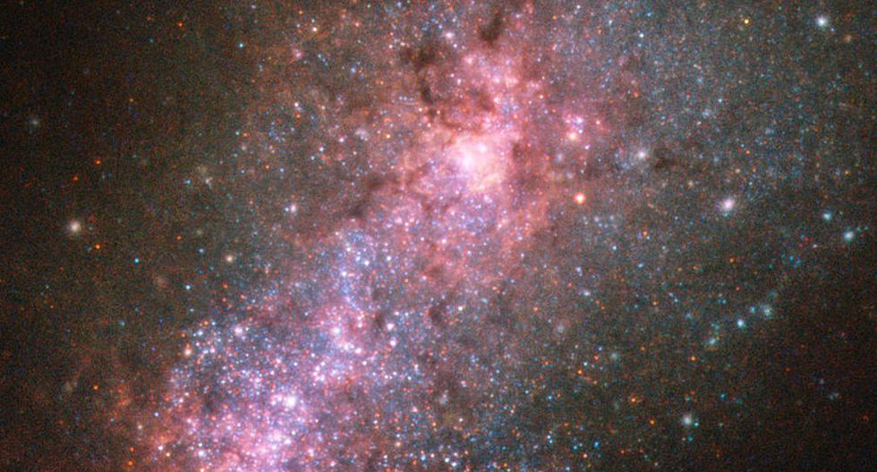 NGC 3125. (Foto: ESA/Hubble
