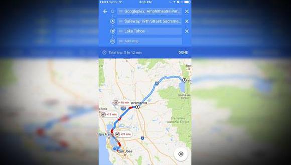 Google Maps: la función multiparada llega por fin a iOS