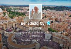 Benedicto XVI cerrará su cuenta de Twitter este 28 de febrero