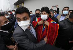 Evo Morales llegó al Perú a dos días de la juramentación de Pedro Castillo: “Lo importante es acompañar” 