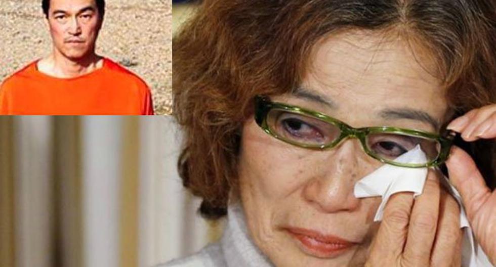 Junko Ishido lloró al conocer la muerte de su hijo Kenji Goto a manos del Estado Islámico. (Foto: Agencias)