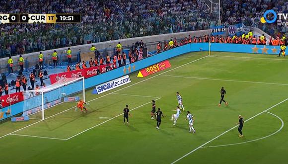 ¡Golazo de Messi! Argentina derrota 1-0 a Curazao | VIDEO