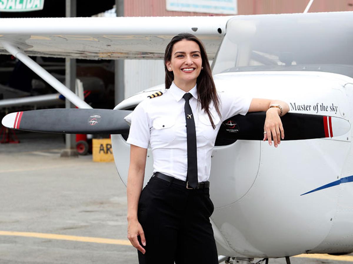 Conoce a Michelle Fankhauser, una de las pocas pilotos comerciales en  nuestro país | LIMA | EL COMERCIO PERÚ